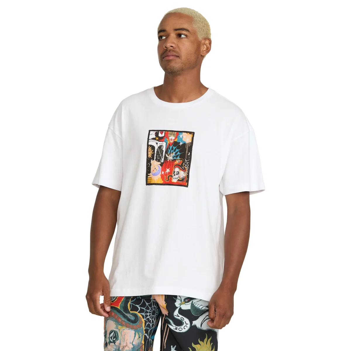 Camiseta Volcom Seth Conboy Web White - Imagen 2